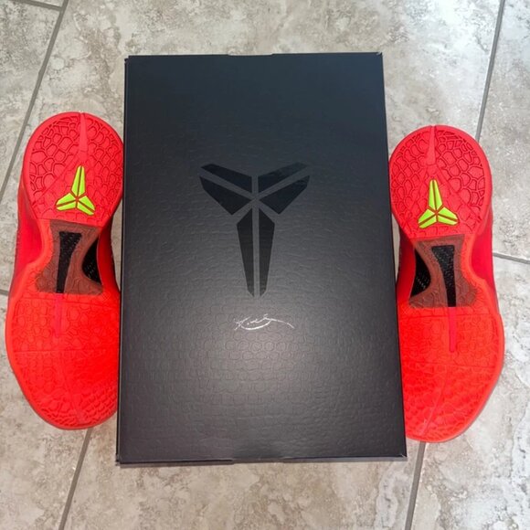 Size 10.5 - Nike Kobe 6 Protro Low Reverse Grinch BRAND NEW!! - Picture 4 of 5